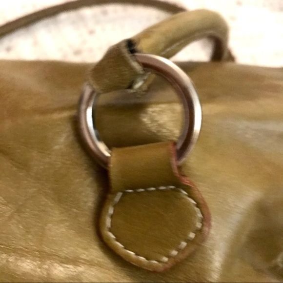 Helen Welsh Vintage Retro Green Leather Shoulder Baguette Purse Bag - Picture 8 of 16